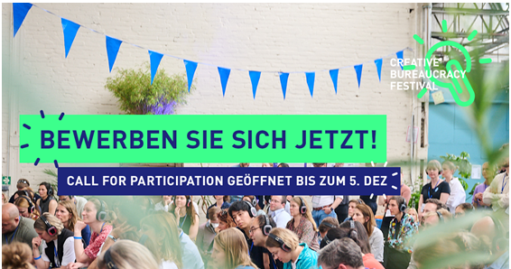 Creative Bureaucracy Festival: Call for Participation für das Programm 2026 Creative Bureaucracy Festival: Call for Participation für das Programm 2026