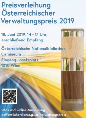 Verwaltungspreis 2019 Preisverleihung