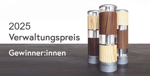 Die Gewinner:innen des Österreichischen Verwaltungspreises 2025 stehen fest! Die Gewinner:innen des Österreichischen Verwaltungspreises 2025 stehen fest!