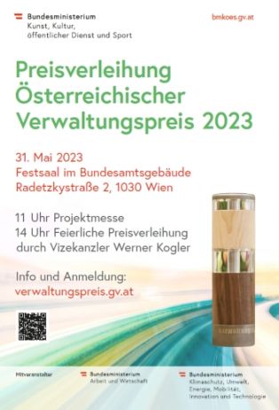Preisverleihung "Österreichischer Verwaltungspreis 2023" durch Vizekanzler Kogler.jpg